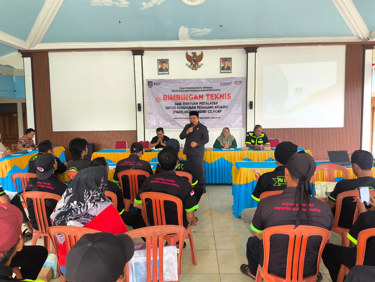 Bimbingan Teknis dan Penyaluran Bantuan Peralatan untuk Paguyuban Papeling Mandiri Cilacap